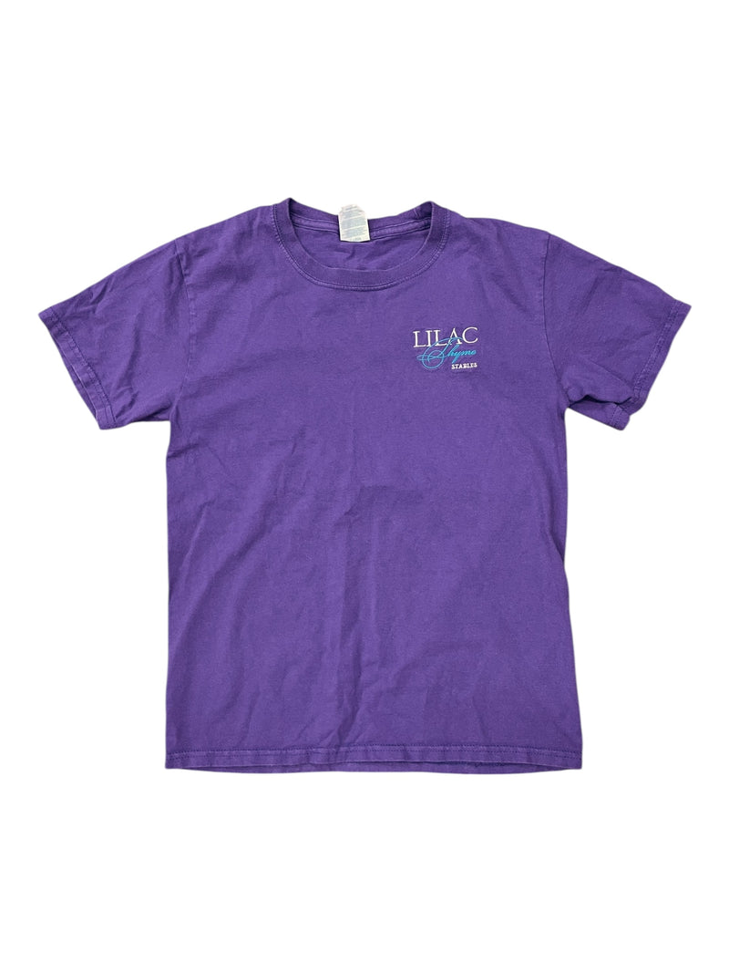 Lilac Thyme SS Tee - Purple - Youth L - USED