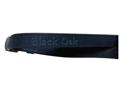 Black Oak Rubber Reins - Black - 54" - USED