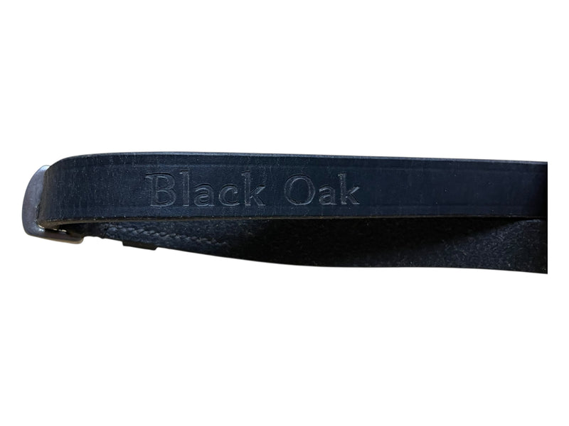 Black Oak Rubber Reins - Black - 54" - USED