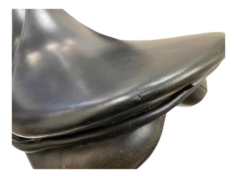 2002 Stubben Roxane DR Saddle - Black - 17.5" / 32 Tree (Wide) - USED