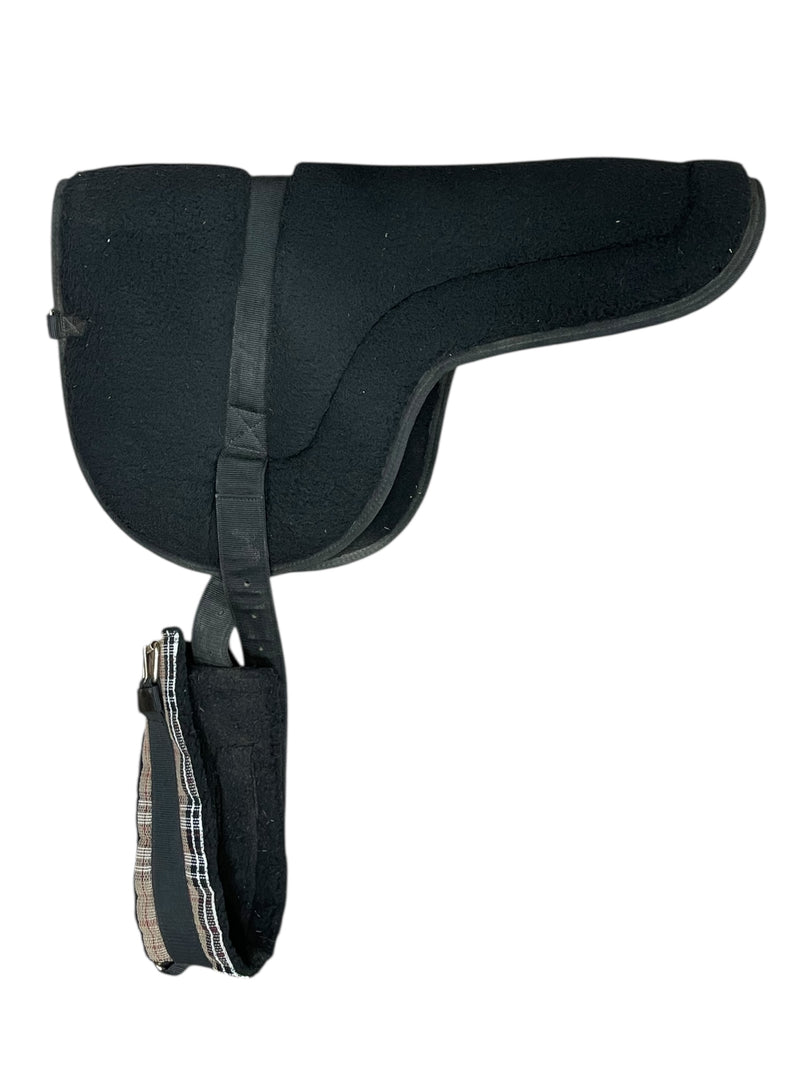 Kensington Bareback Pad - Black/Tan - Approx 26" Spine - USED