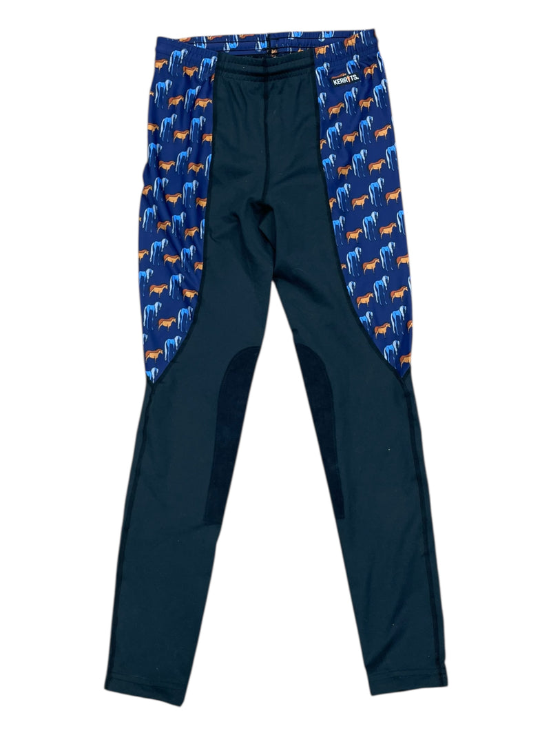 Kerrits KP Tight - Black/Print - Youth XL - USED