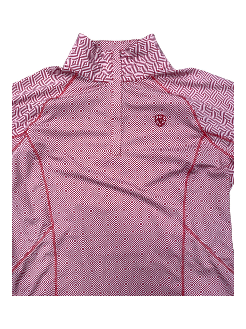 Ariat ColdSeries Base Layer - Red/White  - M - USED