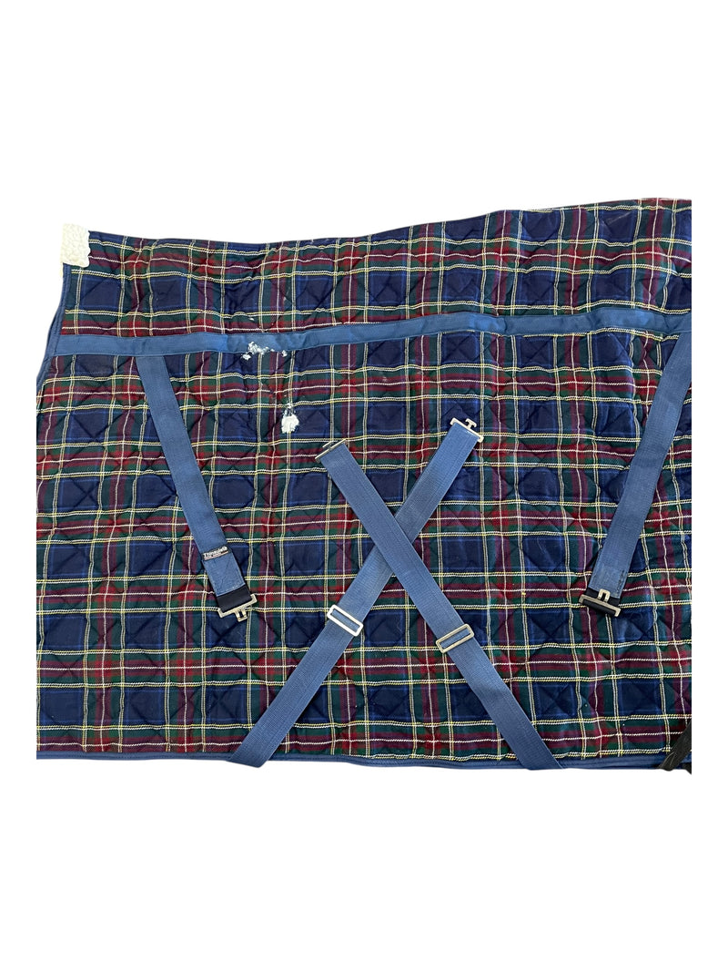 Millers Everest Stable Blanket - Dark Plaid - 78"/Est. Midweight - USED