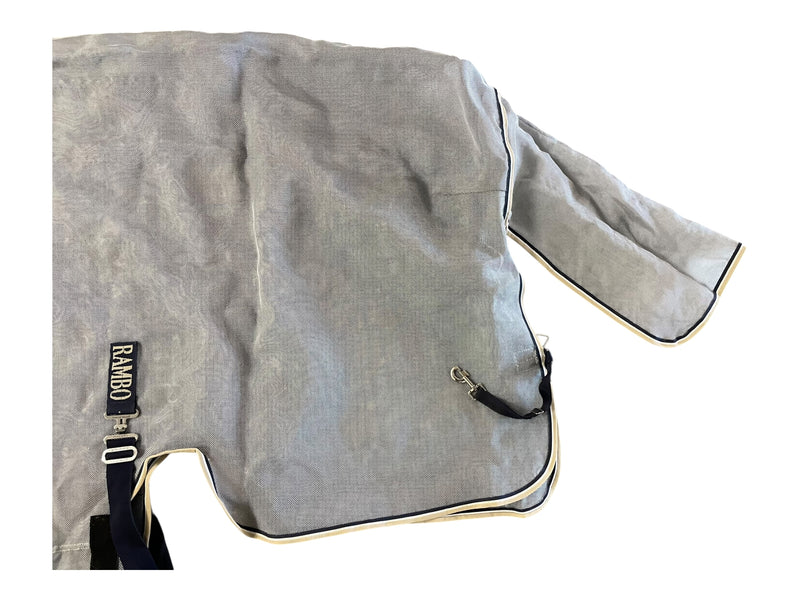 Rambo Protector Fly Sheet - Silver/Multi Trim - 84" - USED