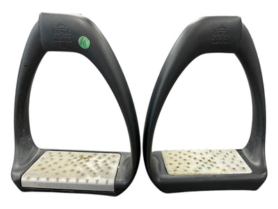 Royal Rider Evo 80 Stirrups - Black - Approx 4.5" - USED