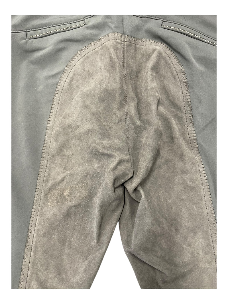 Pikeur Phia FS Breech - Deep Grey/Bling - 32L - USED