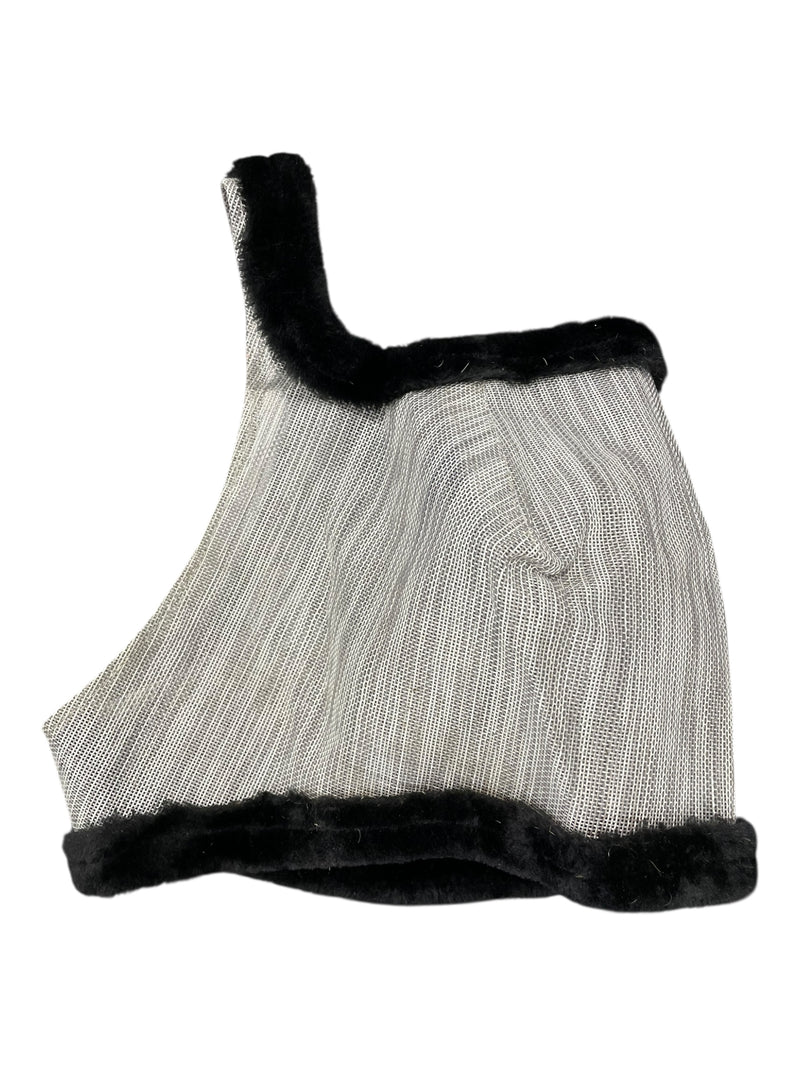 Farnam Supermask II Fly Mask - Grey/Black - Horse Size - USED