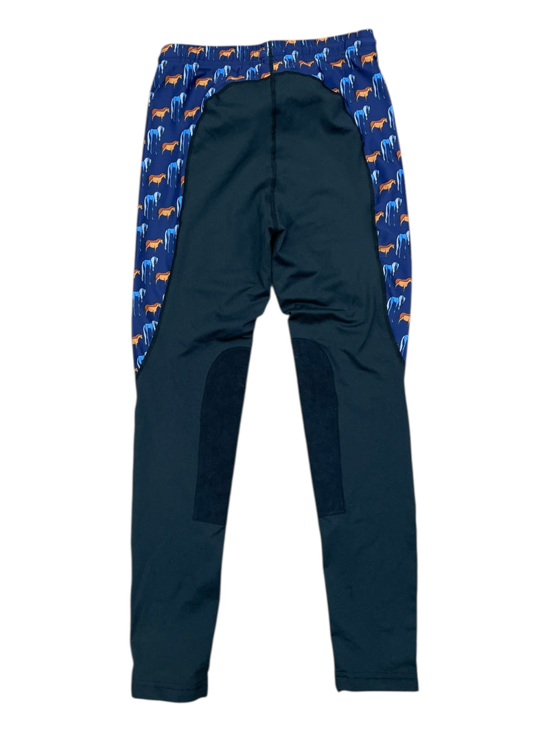Kerrits KP Tight - Black/Print - Youth XL - USED