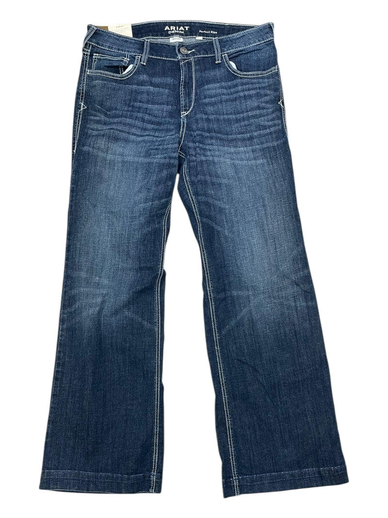 Ariat Jeans, Perfect Rise Trouser *NWT* - Blue Denim - 33R - USED