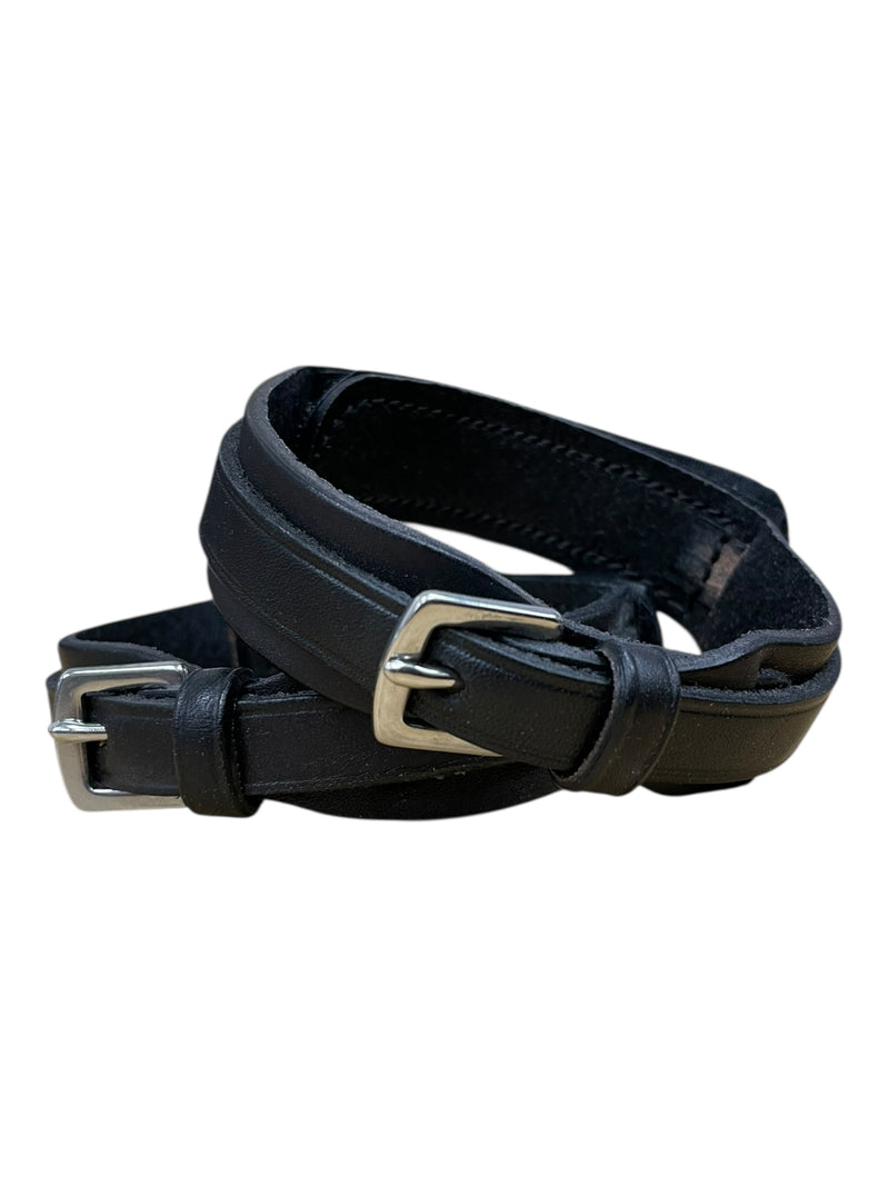 Velcro Garter Straps - Black - Approx 14" - USED