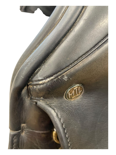 M Toulouse Aachen DR Saddle - Black - 18" / Wide - USED
