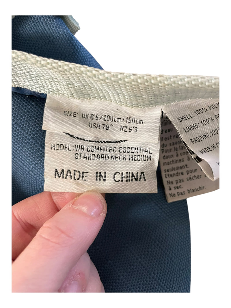 Weatherbeeta Comfitec MedWt. T/O Blanket - Blue/Raccoons - 78" - USED