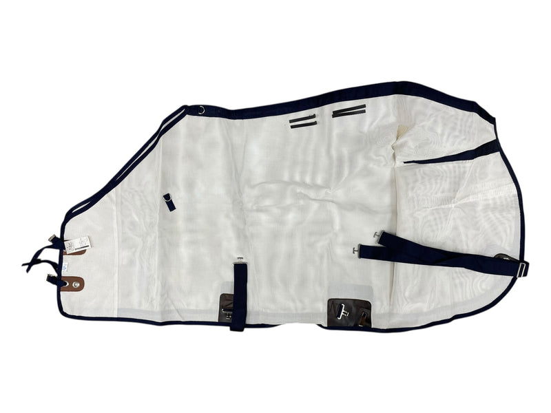 Royal Rider Fly Sheet *NWT* - White/Navy - 78" - USED