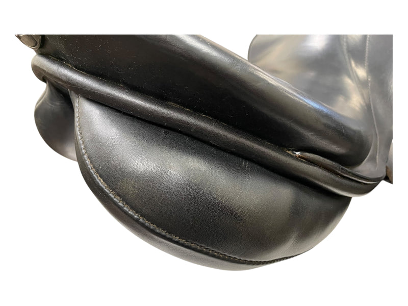 2002 Stubben Roxane DR Saddle - Black - 17.5" / 32 Tree (Wide) - USED