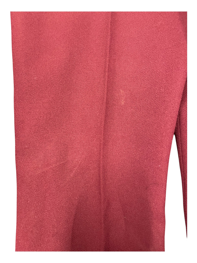 Winning Stitches Custom Showmanship Outfit - Maroon Bling - Approx 4 - USED