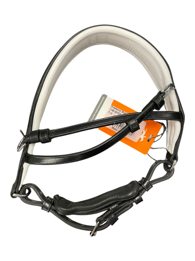 Schockemohle Modena Select Noseband *NWT* - Black/White - F/S - USED