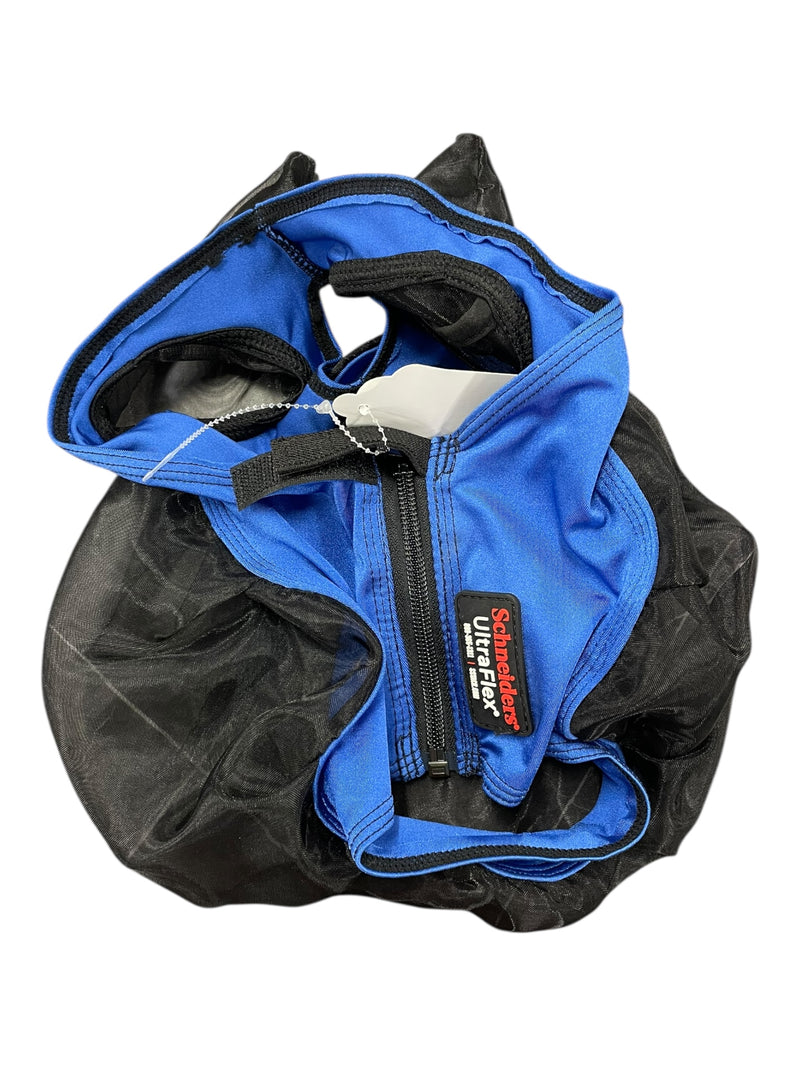 Schneiders Zip Fly Mask *NWT* - Blue/Black - S - USED