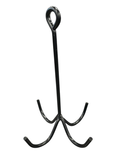 Bridle Hook - Black - 4 Hooks - USED