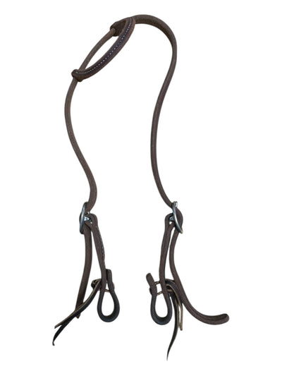 One Ear Headstall - Brown - Approx F/S - USED
