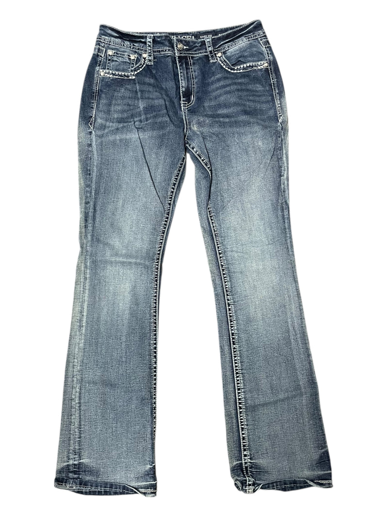 Grace In LA Jeans - Washed Denim - Easy Fit 31 - USED