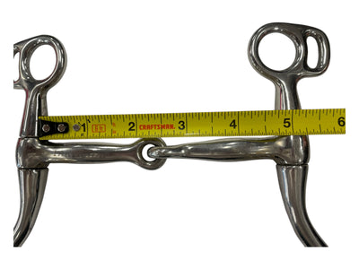 Partrade Tom Thumb Snaffle - SS - Approx 4 3/4" - USED