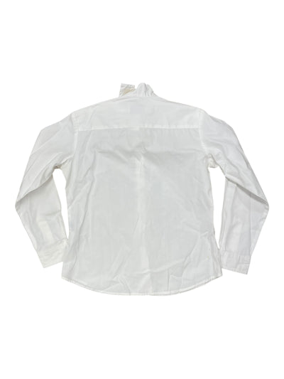 Devon Aire Button Show Shirt - White - Youth 12R - USED
