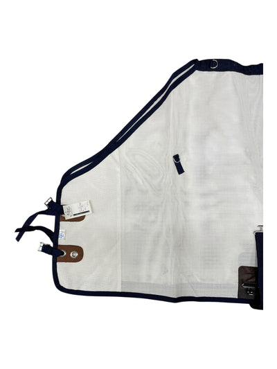Royal Rider Fly Sheet *NWT* - White/Navy - 78" - USED