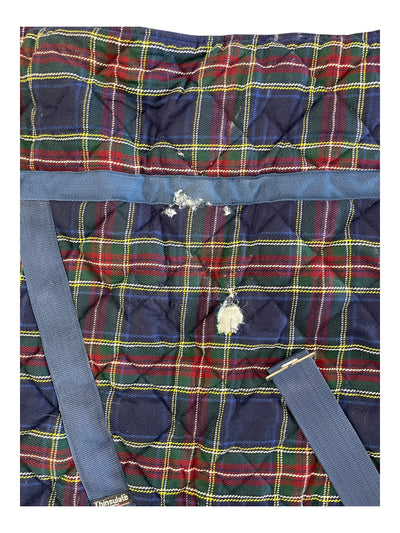 Millers Everest Stable Blanket - Dark Plaid - 78"/Est. Midweight - USED