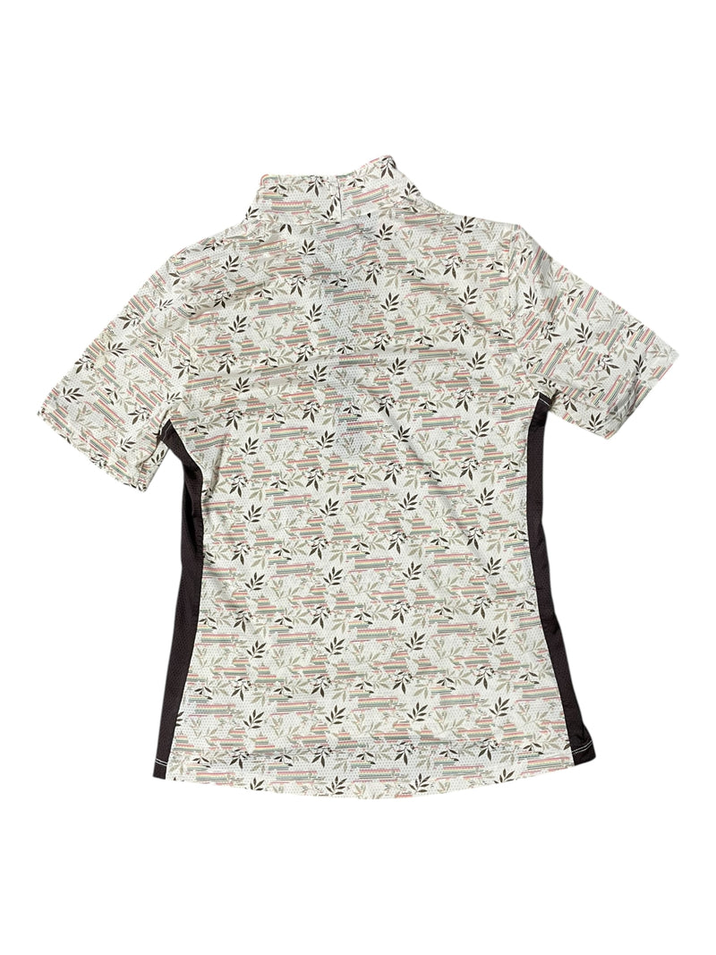 Kerrits SS Sun Shirt - Cream/Brown/Multi - S - USED