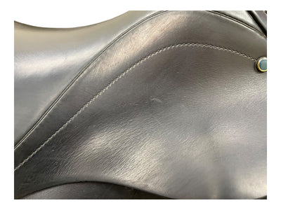 2002 Stubben Roxane DR Saddle - Black - 17.5" / 32 Tree (Wide) - USED