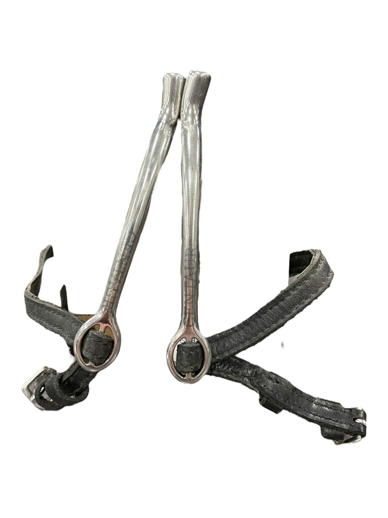 Tom Thumb Spurs/Straps - SS/Black - 3/4" / 18" - USED
