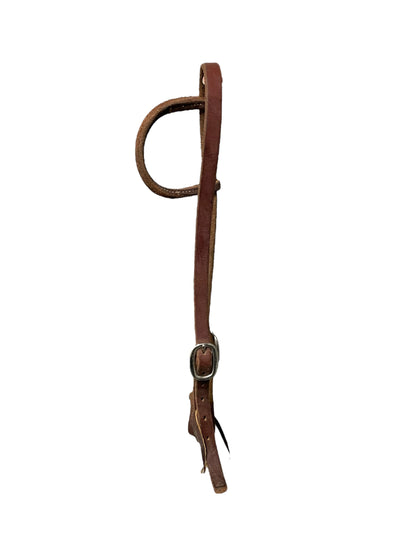 One Ear Headstall - Brown - Approx F/S - USED