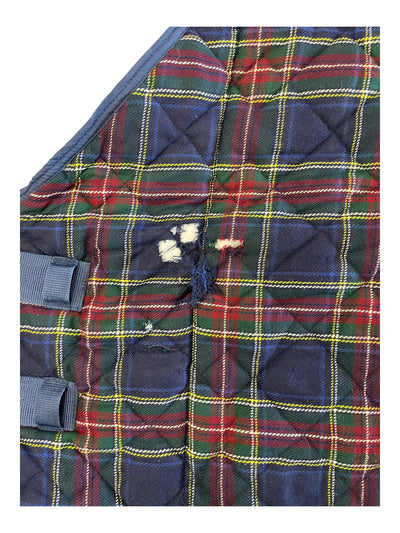 Millers Everest Stable Blanket - Dark Plaid - 78"/Est. Midweight - USED