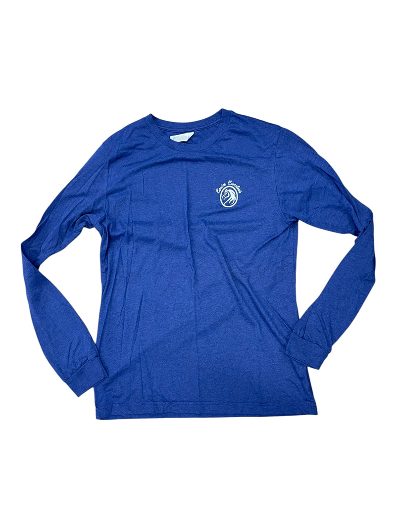 Equine Essentials Tee - Blue - M - USED