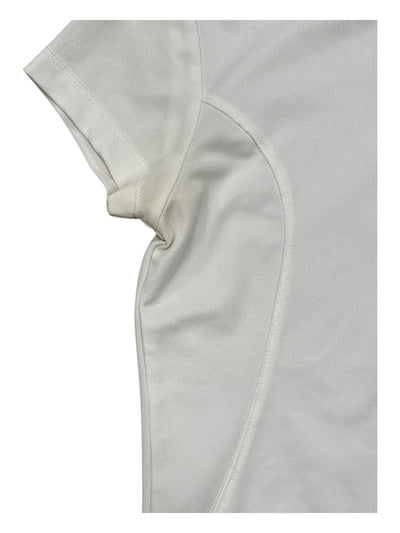 Ariat SS Show Shirt - White - Youth L (12) - USED