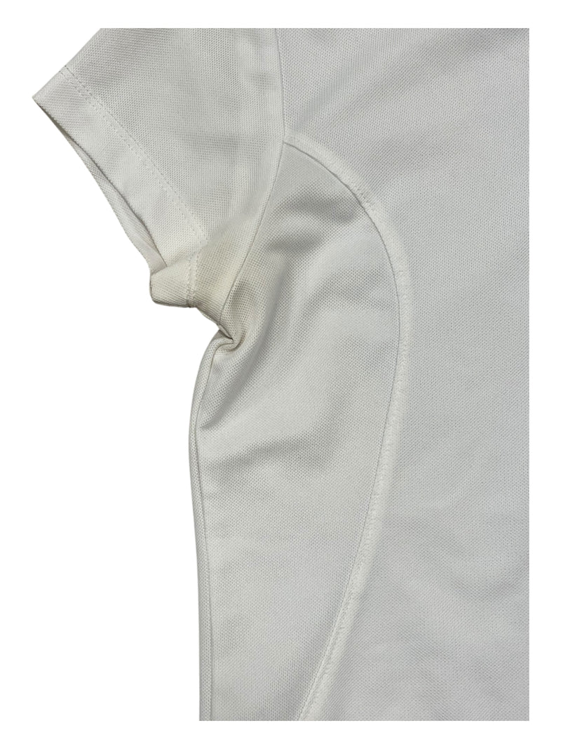Ariat SS Show Shirt - White - Youth L (12) - USED