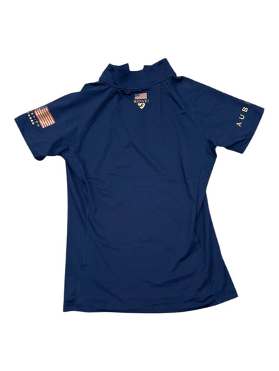 Aubrion SS Base Layer - Navy - M - USED