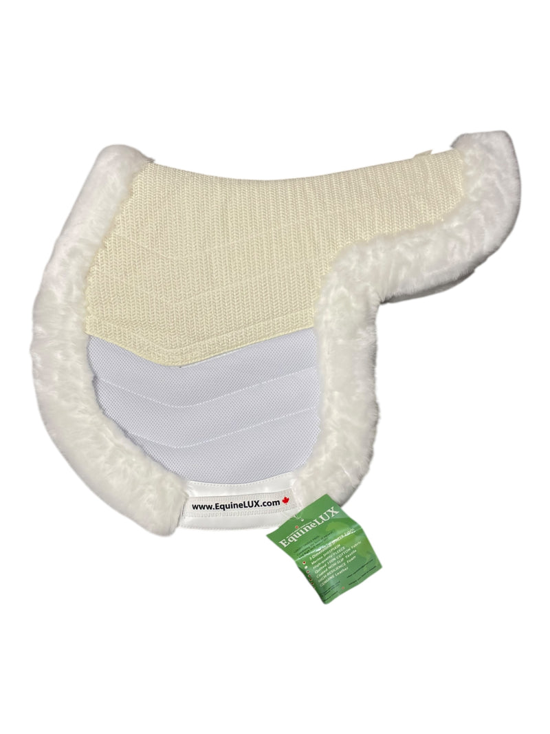 EquineLux Hunter Pad W/ Pockets *NWT* - White - 17" - USED