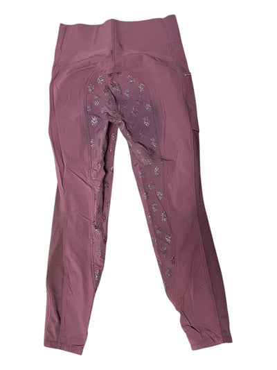 Horze Glitter FS Tight - Pink - 30 - USED