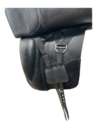 M Toulouse Aachen DR Saddle - Black - 18" / Wide - USED