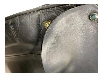 2002 Stubben Roxane DR Saddle - Black - 17.5" / 32 Tree (Wide) - USED