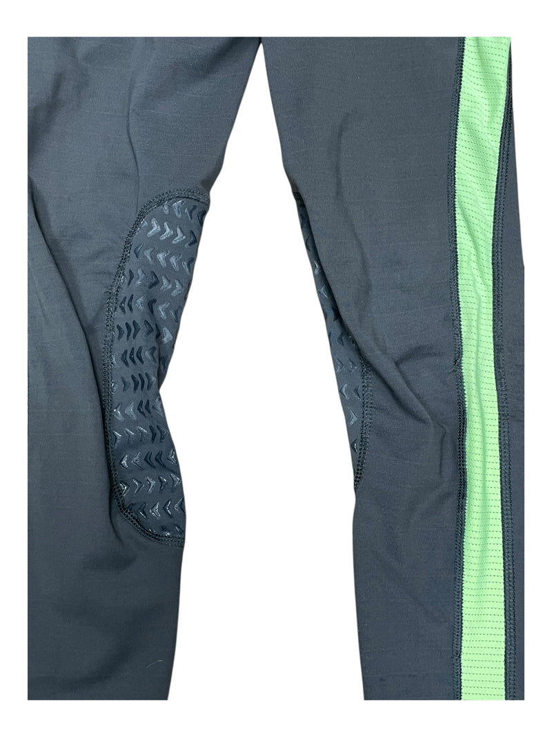 Tuffrider KP Tight - Grey/Green - Youth XL - USED
