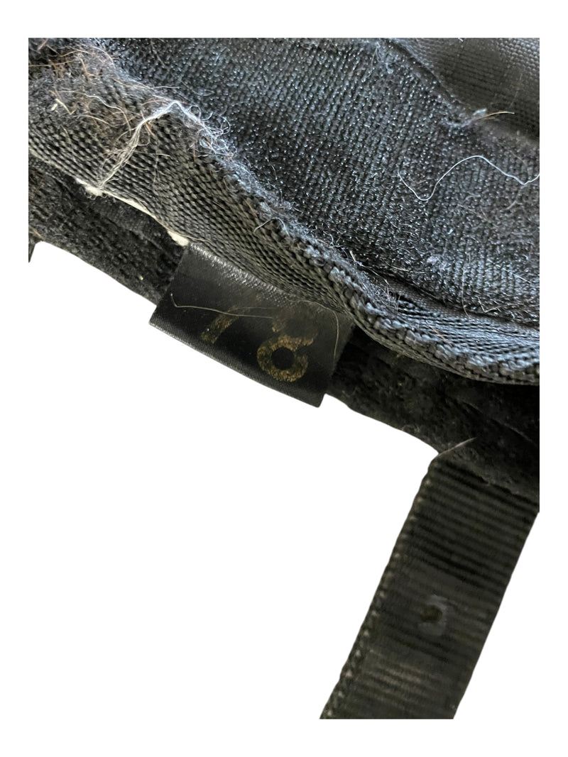 Country Pride T/O Sheet - Black/Brown Plaid - 78" - USED