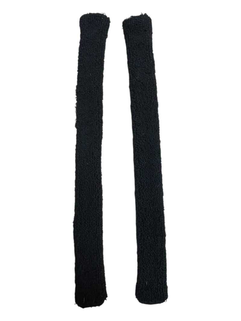 Knit Covers *Pair* - Black - Approx 14" - USED