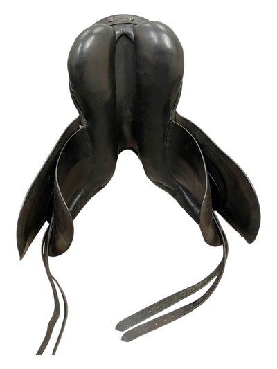2002 Stubben Roxane DR Saddle - Black - 17.5" / 32 Tree (Wide) - USED