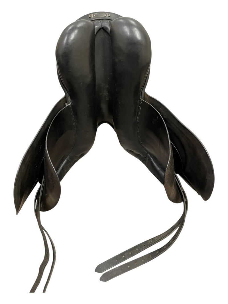 2002 Stubben Roxane DR Saddle - Black - 17.5" / 32 Tree (Wide) - USED