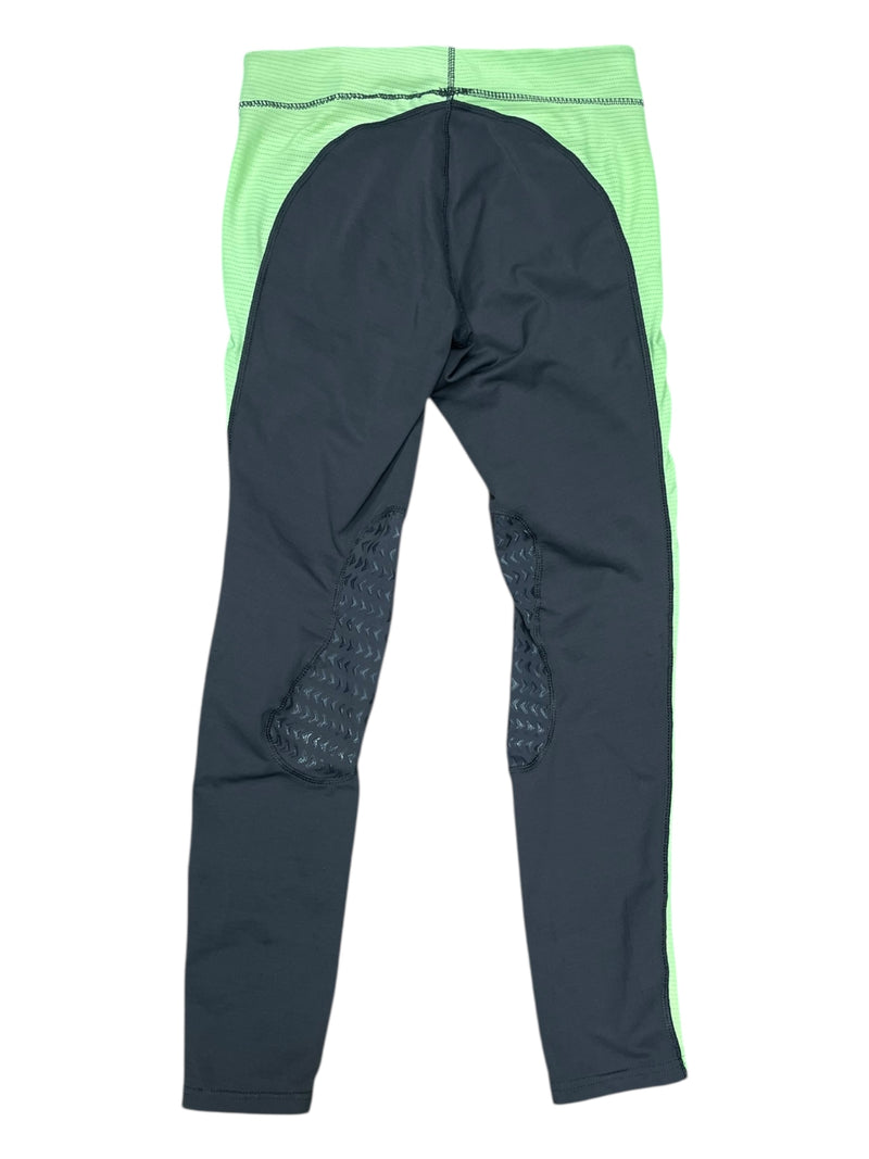 Tuffrider KP Tight - Grey/Green - Youth XL - USED