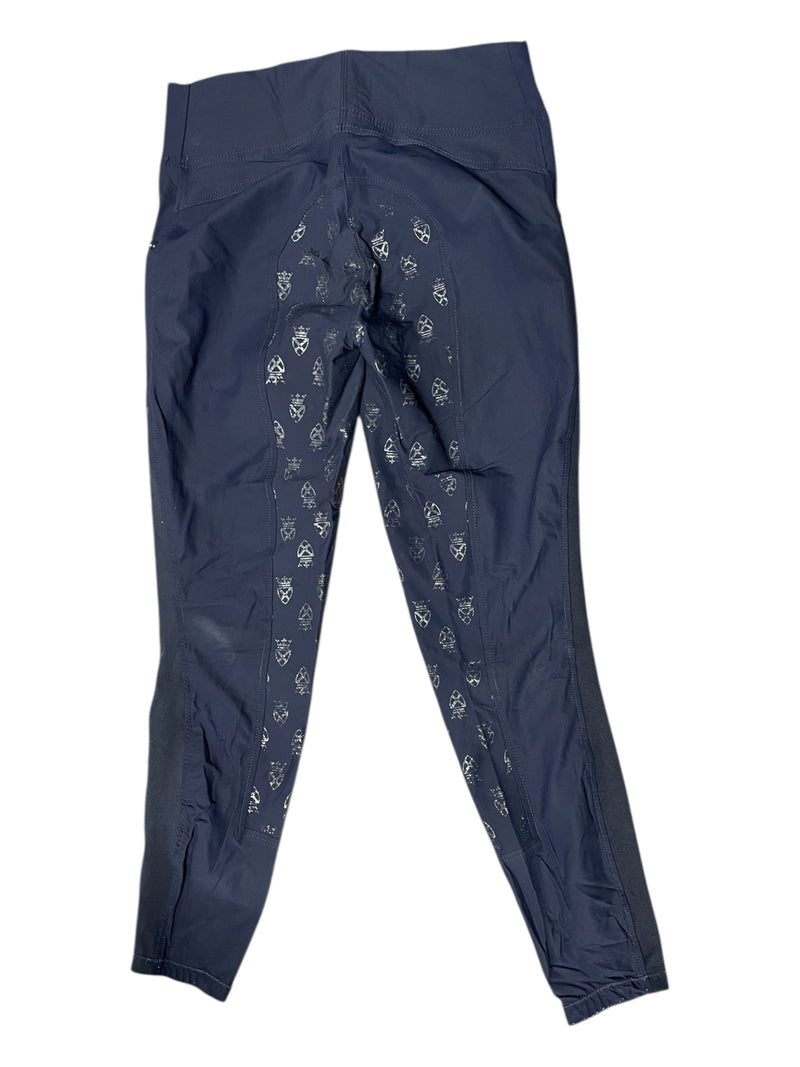 Horze Glitter FS Tight - Navy - 30 - USED