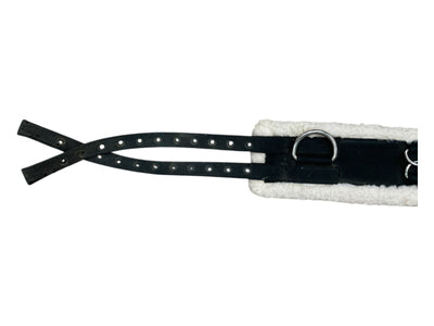 Shires Lunging Surcingle - Black/Cream - F/S - USED